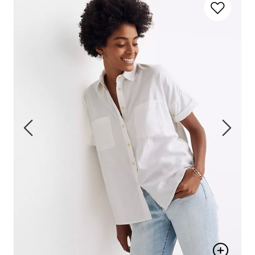 White Cotton Courier Shirt